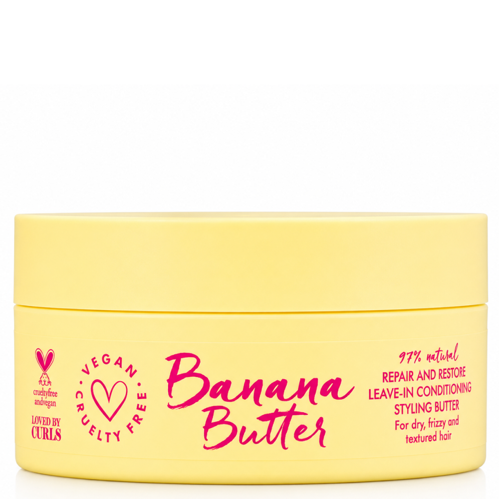 Umberto Giannini Banana Butter Leave-In Conditioner-Leave-in Conditioner-Beauty and hair supply