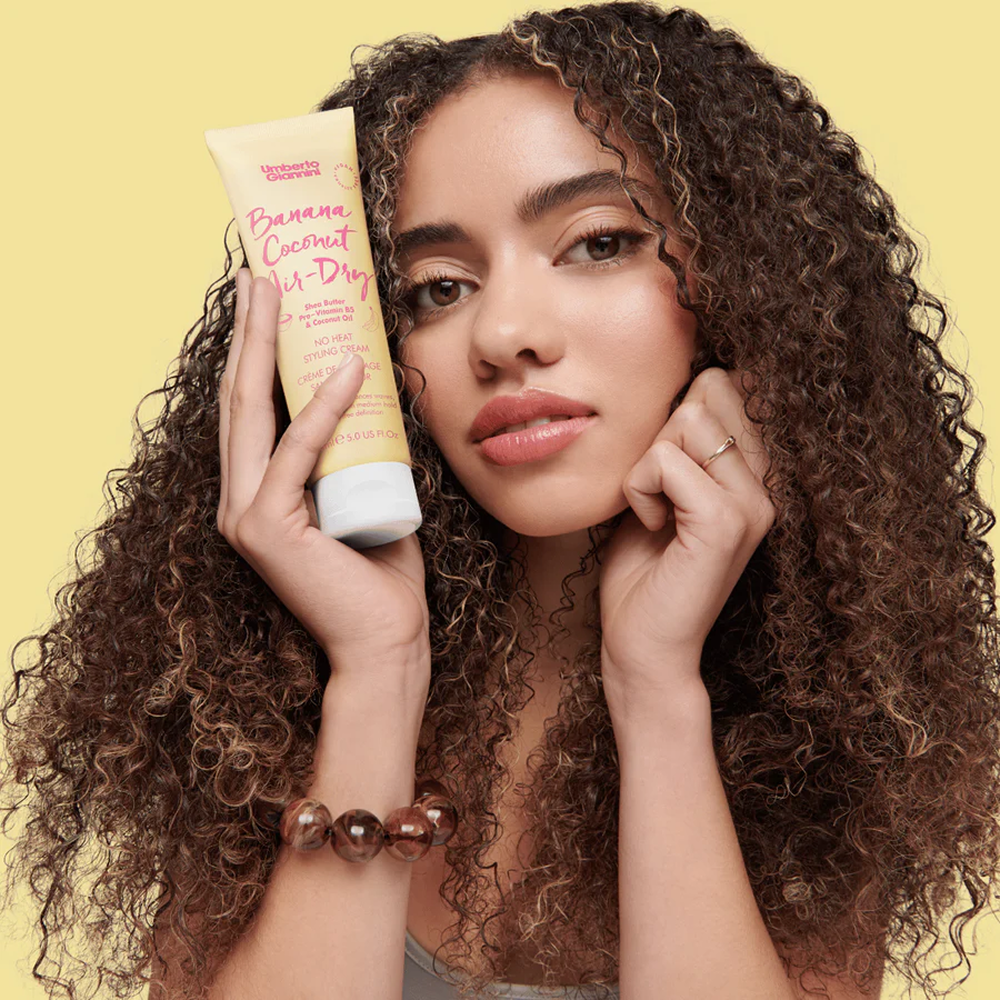 Umberto Giannini Banana Coconut Air-Dry Cream 150ml-Styling Cream-Beauty and hair supply