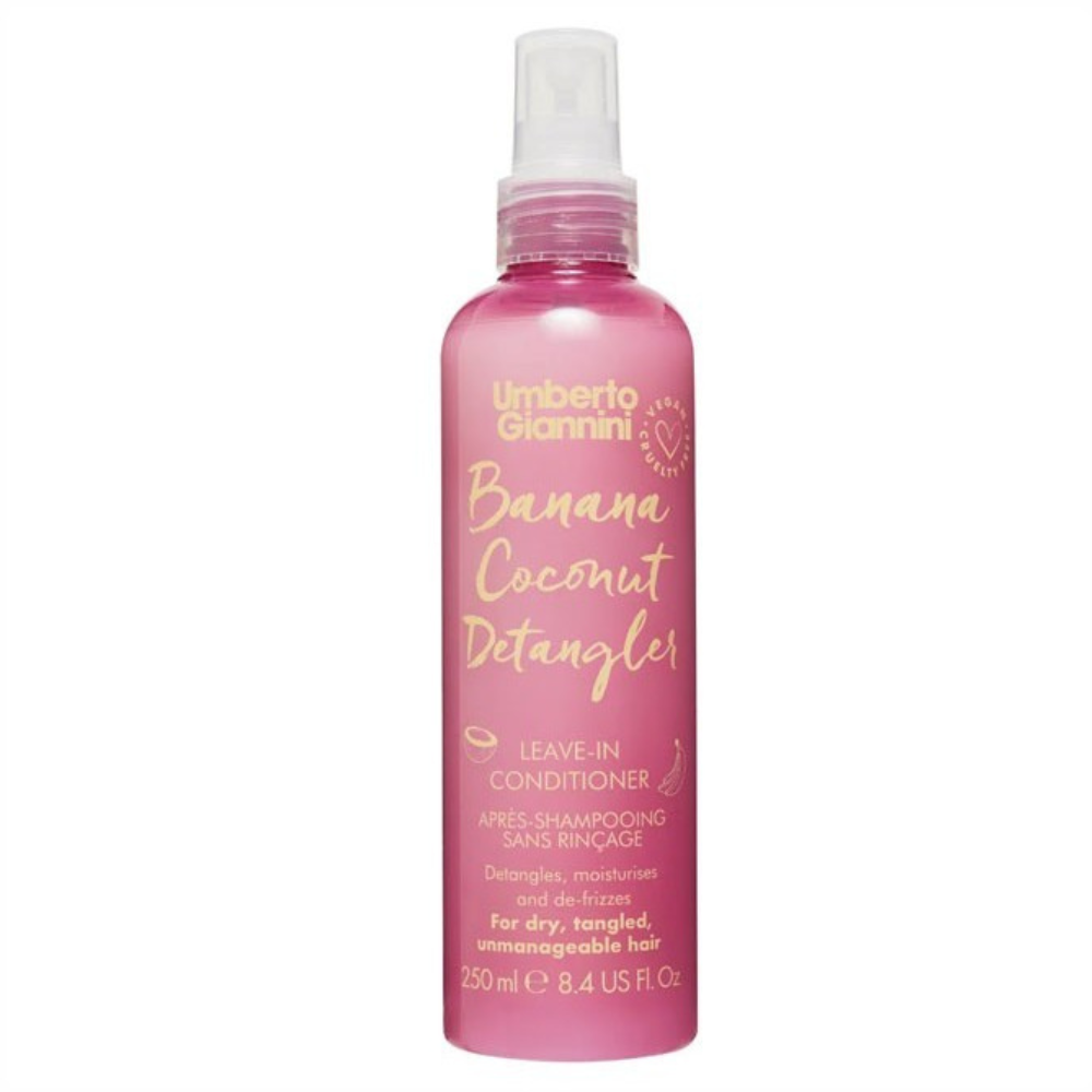 Umberto Giannini Banana Coconut Detangler Leave-In Conditioner 250ml-Leave in-Beauty and hair supply