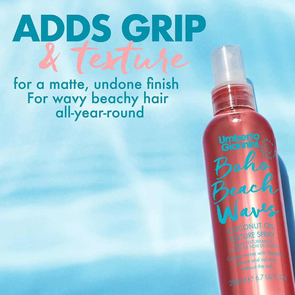 Umberto Giannini Beach Waves Texture Spray 200ml-Volumizing Spray-Beauty and hair supply
