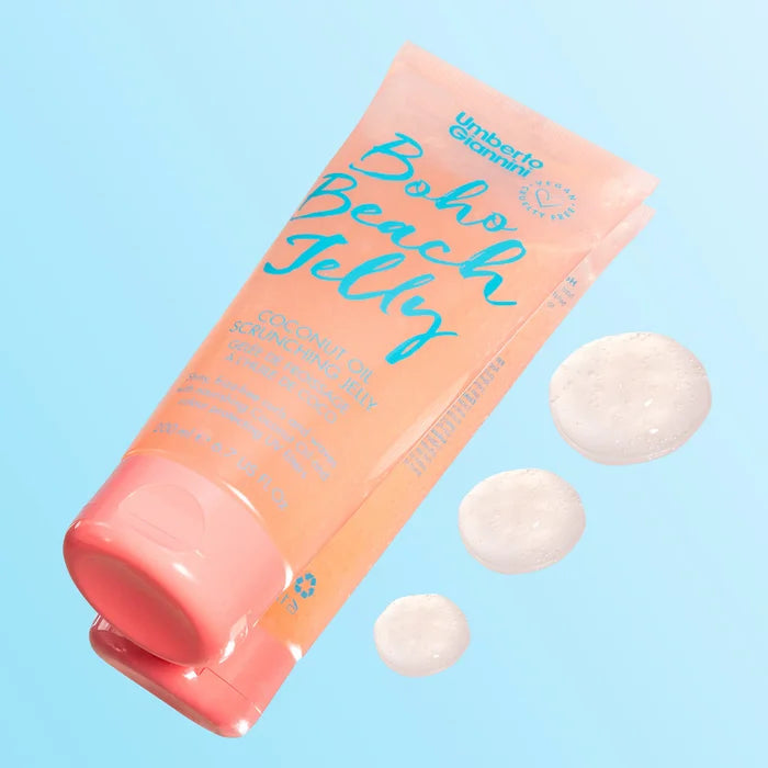 Umberto Giannini Boho Beach Jelly Coconut Oil Scrunching Jelly 200ml-Curl Defining Cream-Beauty and hair supply