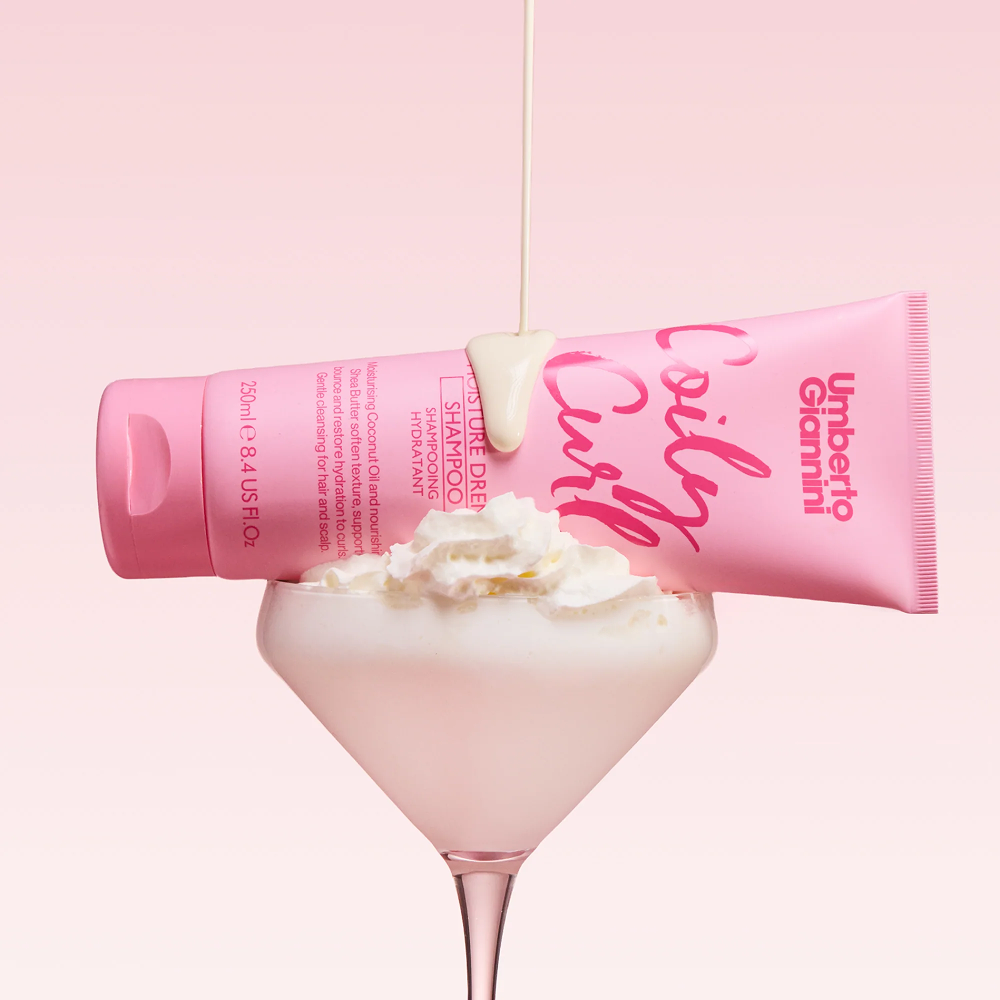Umberto Giannini Coily Curls Moisture Shampoo - Sulphate Free 250ml-Moisturizing Shampoo-Beauty and hair supply