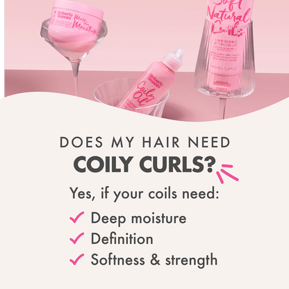 Umberto Giannini Coily Oil Nourishing &amp; Defining Oil 100ml-Hair Oil-Beauty and hair supply