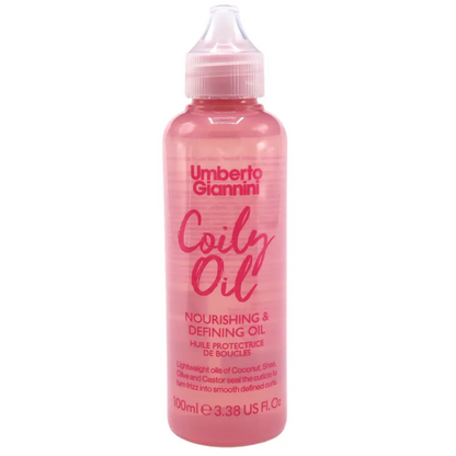 Umberto Giannini Coily Oil Nourishing &amp; Defining Oil 100ml-Hair Oil-Beauty and hair supply