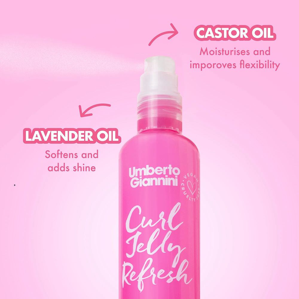 Umberto Giannini Curl Jelly Refresh Curl Reviving Spray 150ml-Curl Refresher-Beauty and hair supply