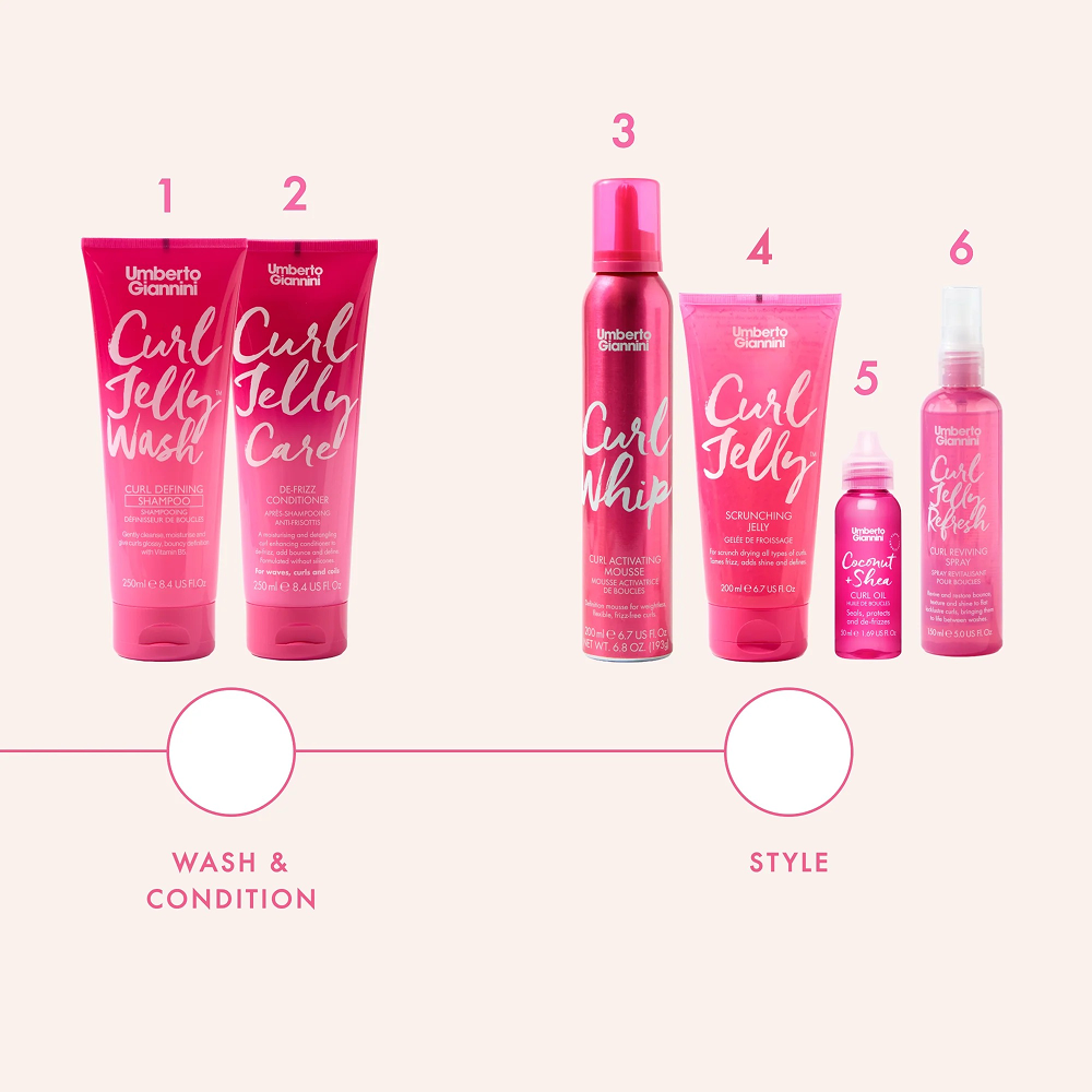 Umberto Giannini Curl Jelly Refresh Curl Reviving Spray 150ml-Curl Refresher-Beauty and hair supply