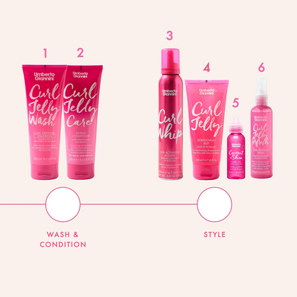 Umberto Giannini Curl Jelly Refresh Curl Reviving Spray 150ml-Curl Refresher-Beauty and hair supply