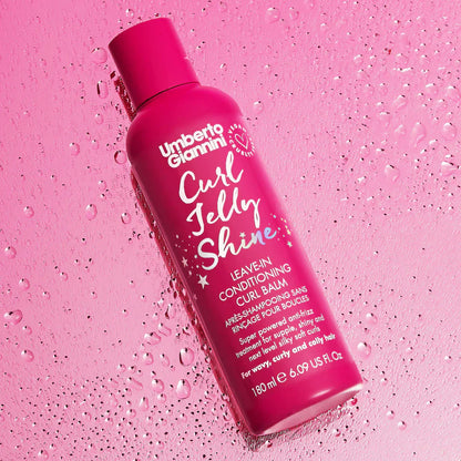 Umberto Giannini Curl Jelly Shine Leave-In Conditioning Curl Balm 180ml-Leave-in Cream-Beauty and hair supply