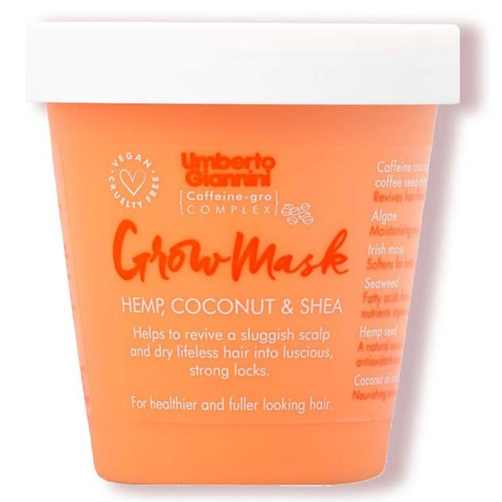 Umberto Giannini Grow Long Mask Hemp, Coconut &amp; Shea 230ml-Hair Mask-Beauty and hair supply