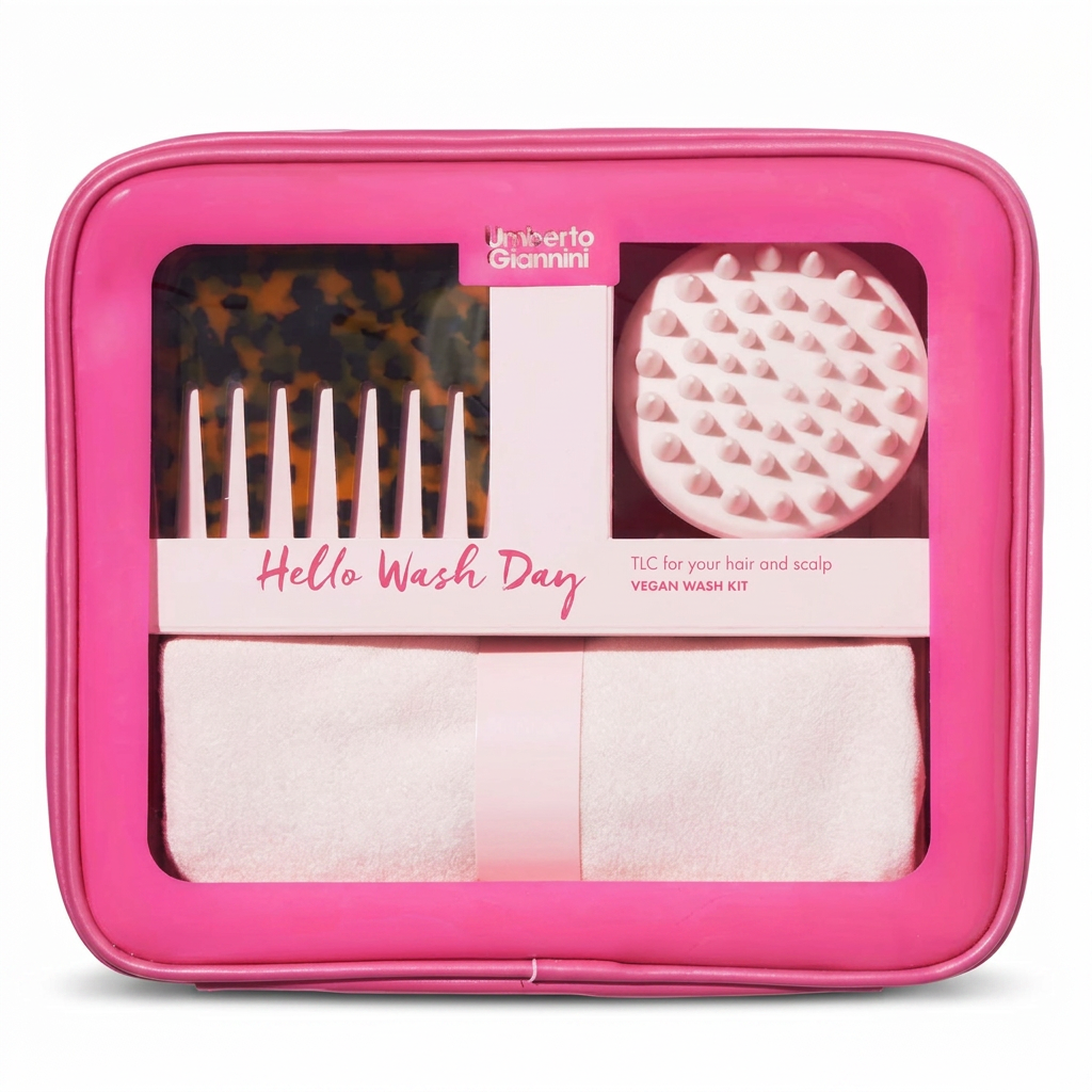 Umberto Giannini Hello Wash Day Kit-Hair Accessories Set-Beauty and hair supply