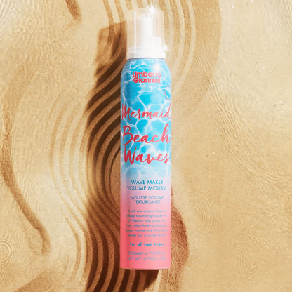 Umberto Giannini Mermaid Beach Waves Wave Maker Volume Mousse 200ml-Volumizing Mousse-Beauty and hair supply