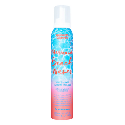 Umberto Giannini Mermaid Beach Waves Wave Maker Volume Mousse 200ml-Volumizing Mousse-Beauty and hair supply