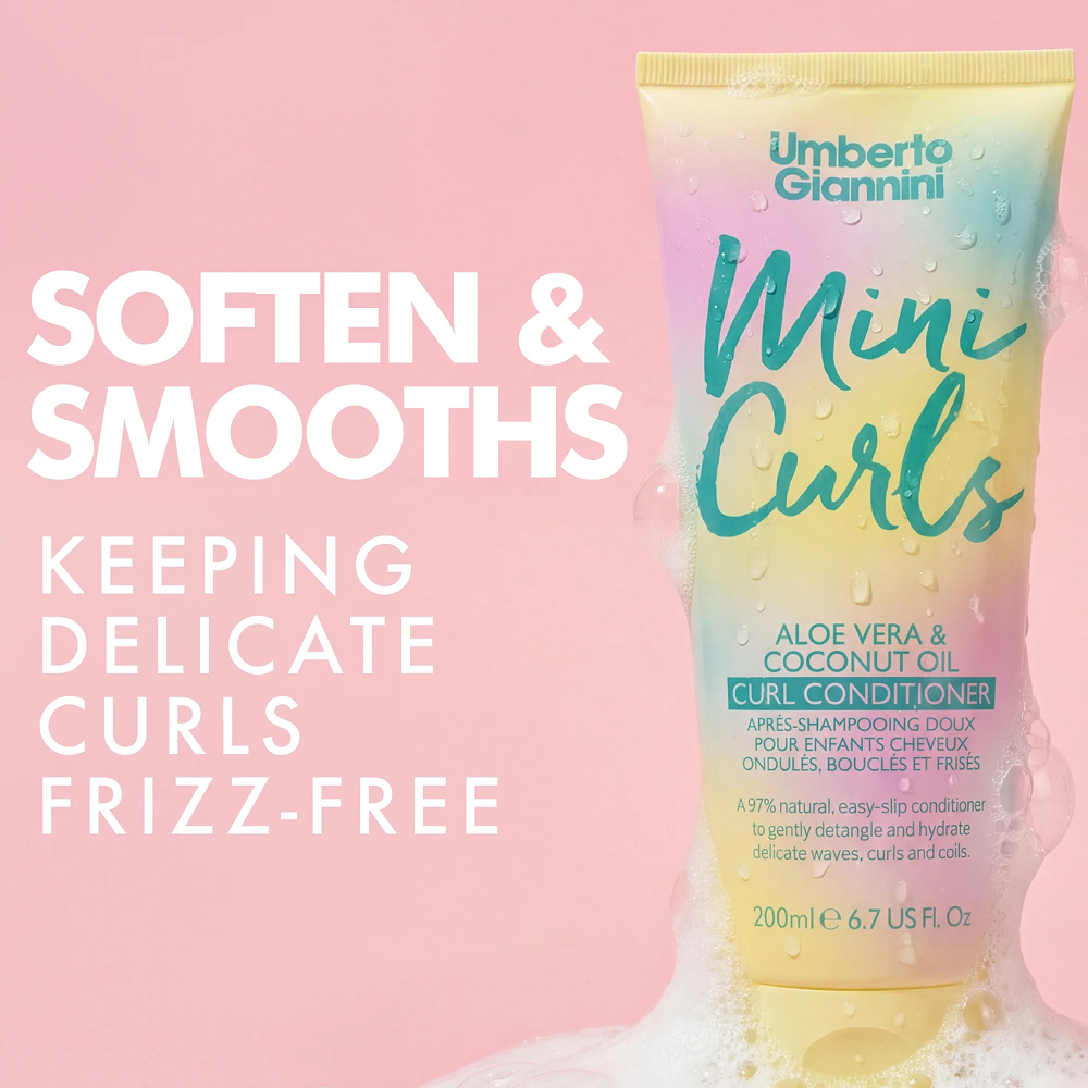 Umberto Giannini Mini Curls Conditioner 200ml-Moisturizing Conditioner-Beauty and hair supply