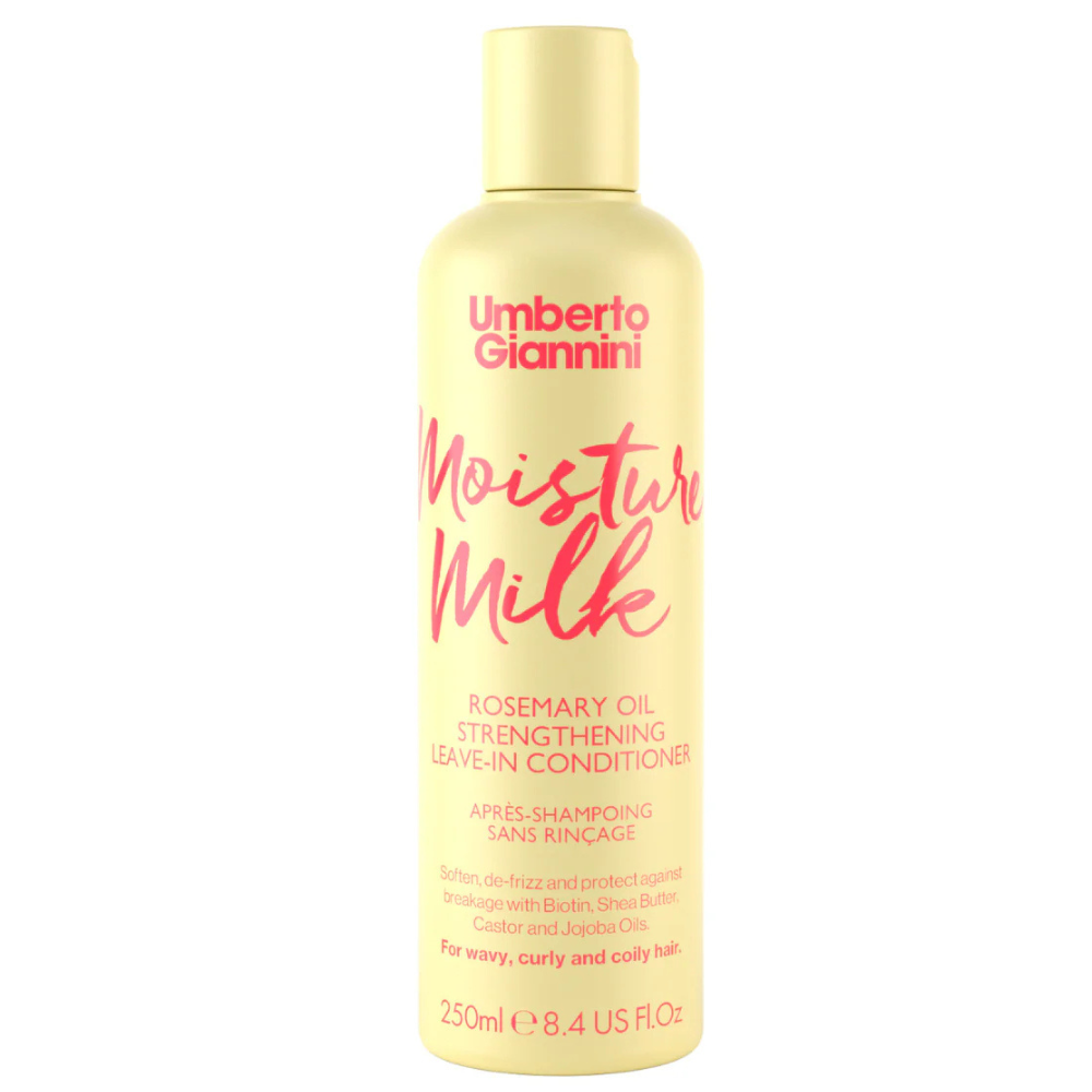 Umberto Giannini Strong Curls Moisture Milk Rosemary Oil Leave-In Conditioner 250ml-Leave-in Conditioner-Beauty and hair supply