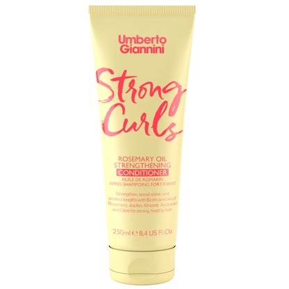 Umberto Giannini Strong Curls Rosemary Oil Conditioner 250ml-Moisturizing Conditioner-Beauty and hair supply