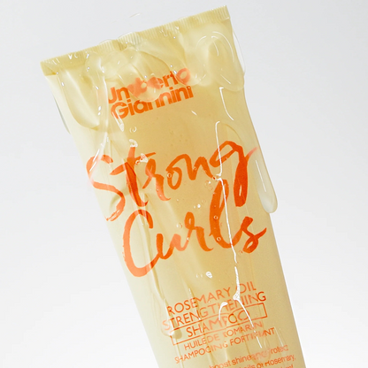 Umberto Giannini Strong Curls Rosemary Oil Shampoo 250ml-Moisturising Shampoo-Beauty and hair supply