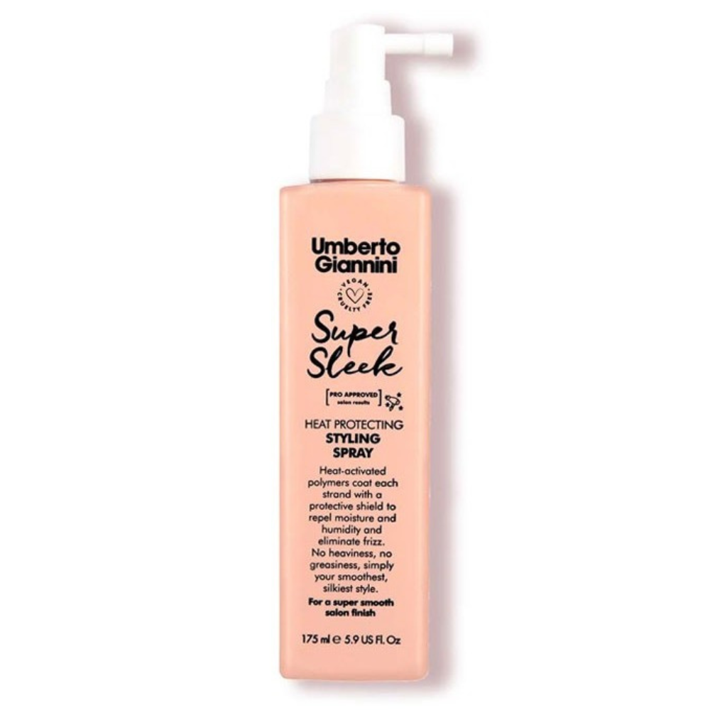 Umberto Giannini Super Sleek Blow Dry Spray 175ml-Heat Protectant-Beauty and hair supply