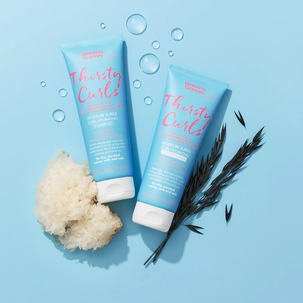 Umberto Giannini Thirsty Curls Curl Hydrating Conditioner 250ml-Moisturizing Conditioner-Beauty and hair supply