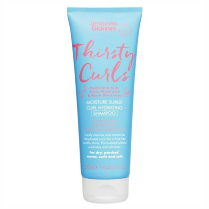 Umberto Giannini Thirsty Curls Curl Hydrating Shampoo 250ml-Moisturizing Shampoo-Beauty and hair supply
