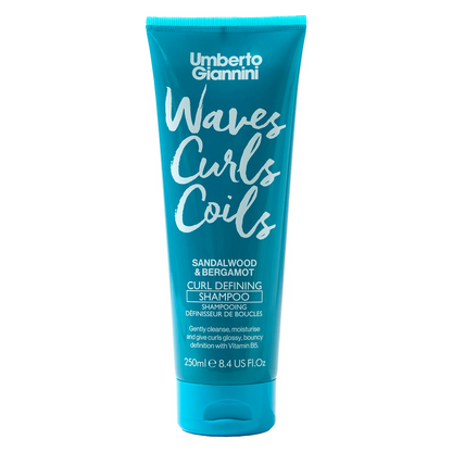 Umberto Giannini Waves, Curls &amp; Coils Shampoo 250ml-Gentle Shampoo-Beauty and hair supply