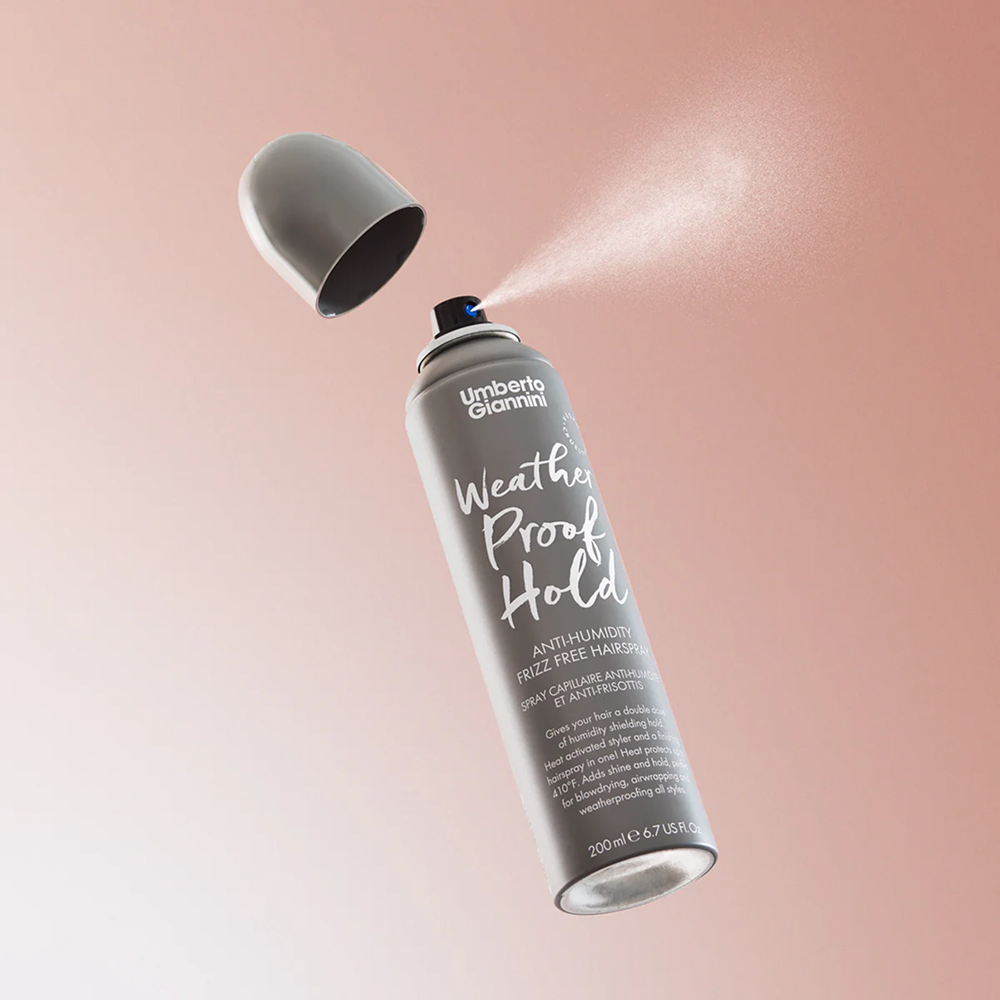 Umberto Giannini Weatherproof Hold Anti-Humidity Frizz Free Hairspray 200ml-Volumizing Spray-Beauty and hair supply