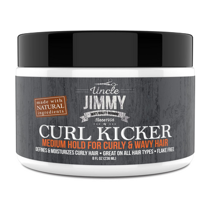 Uncle Jimmy Curl Kicker Cream 8oz-All-Beauty and hair supply