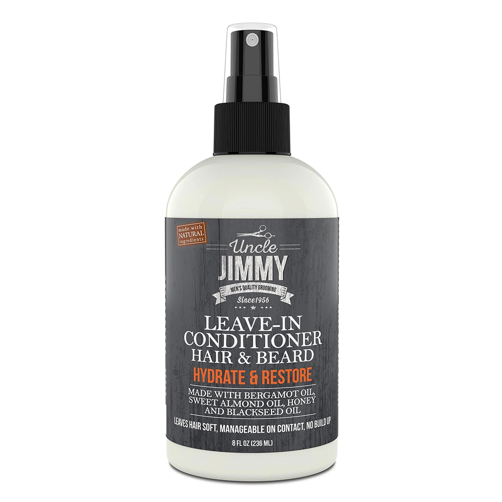 Uncle Jimmy Hair &amp; Beard Leave-in Conditioner 8oz-All-Beauty and hair supply