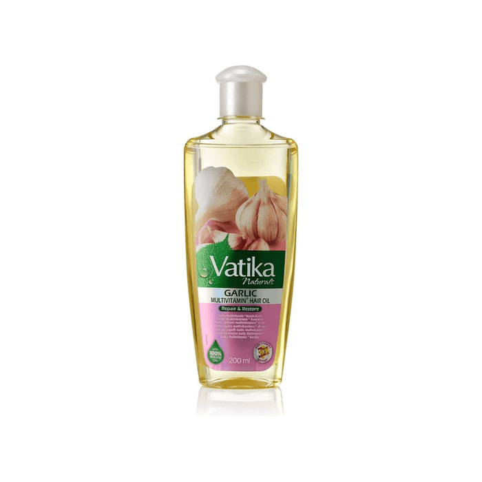 Vatika Naturals Garlic Multivitamin Hair Oil 200ml - Beauty and Hair Supply