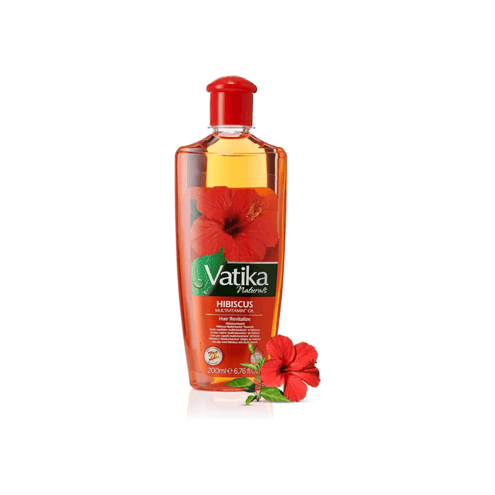 Vatika Naturals Hibiscus Multivitamin Hair Oil 200ml - Beauty and Hair Supply