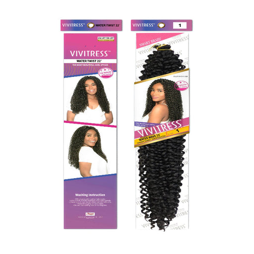 Vivitress Smart Braid Water Wave 22'' - Beauty and Hair Supply