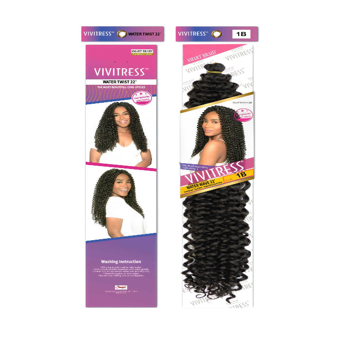Vivitress Smart Braid Water Wave 22'' - Beauty and Hair Supply