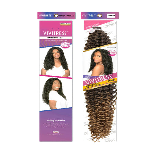 Vivitress Smart Braid Water Wave 22'' - Beauty and Hair Supply