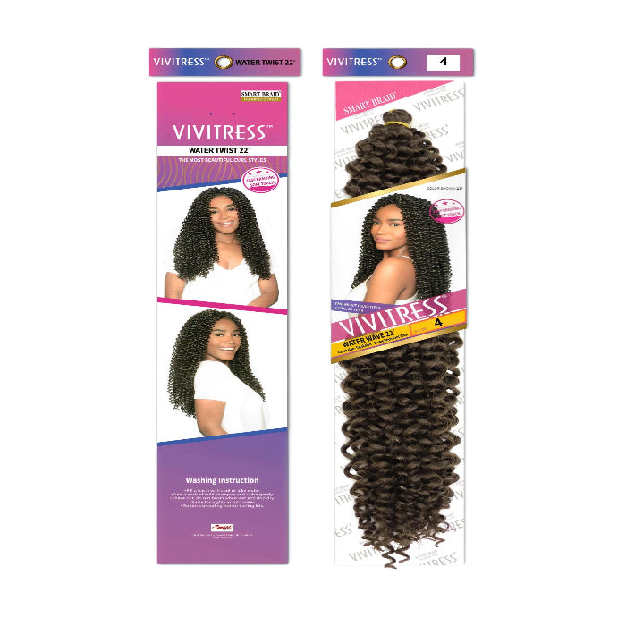 Vivitress Smart Braid Water Wave 22'' - Beauty and Hair Supply