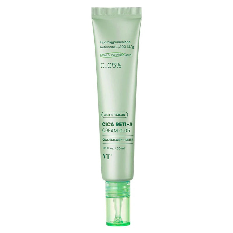 Vt Cosmetics Cica Reti-A Cream 0.05 Retinol Face Cream 30ml-Retinol Serum-Beauty and hair supply