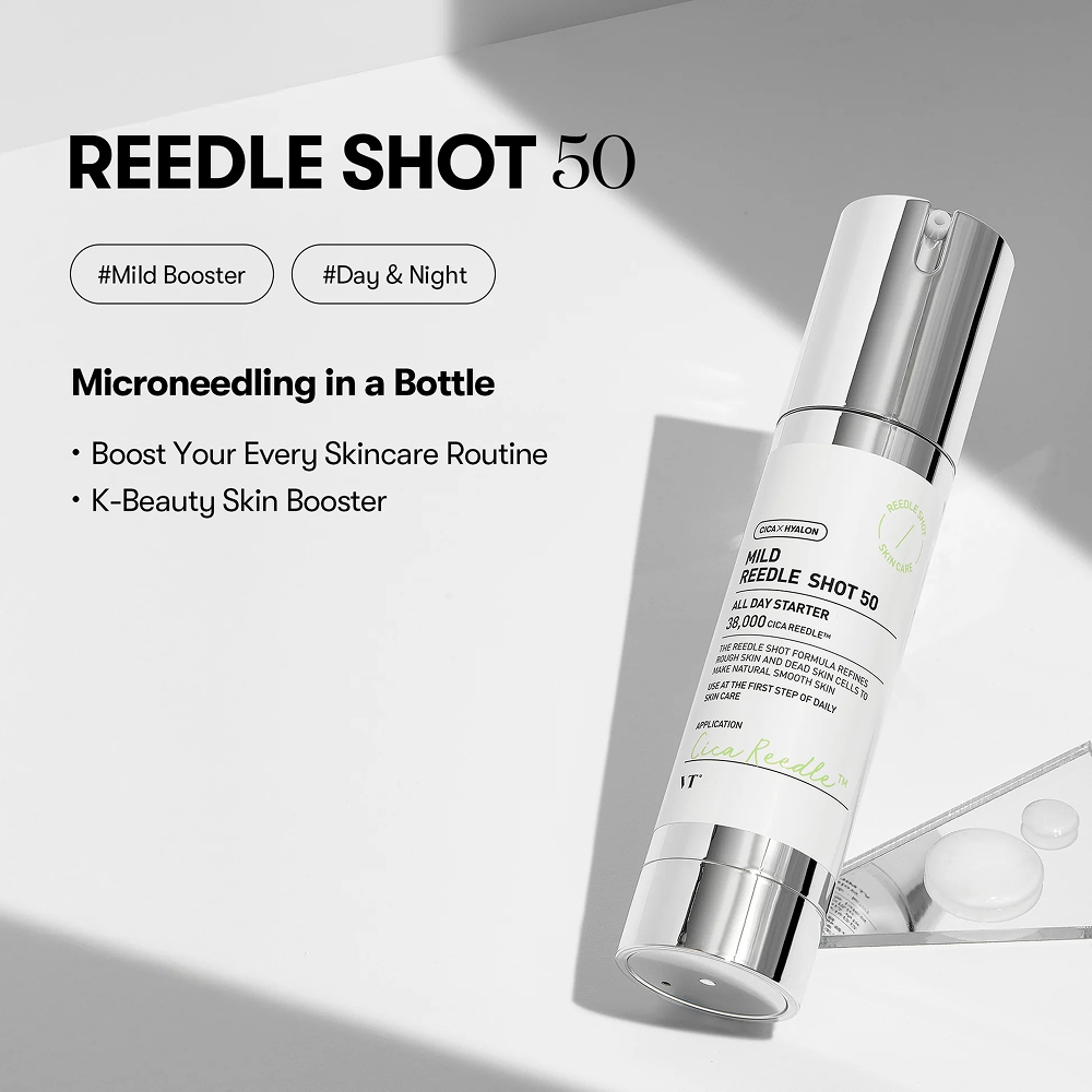 Vt Cosmetics Reedle Shot Booster For Deep Improvement of Skin 50ml-Dermatological Serum-Beauty and hair supply