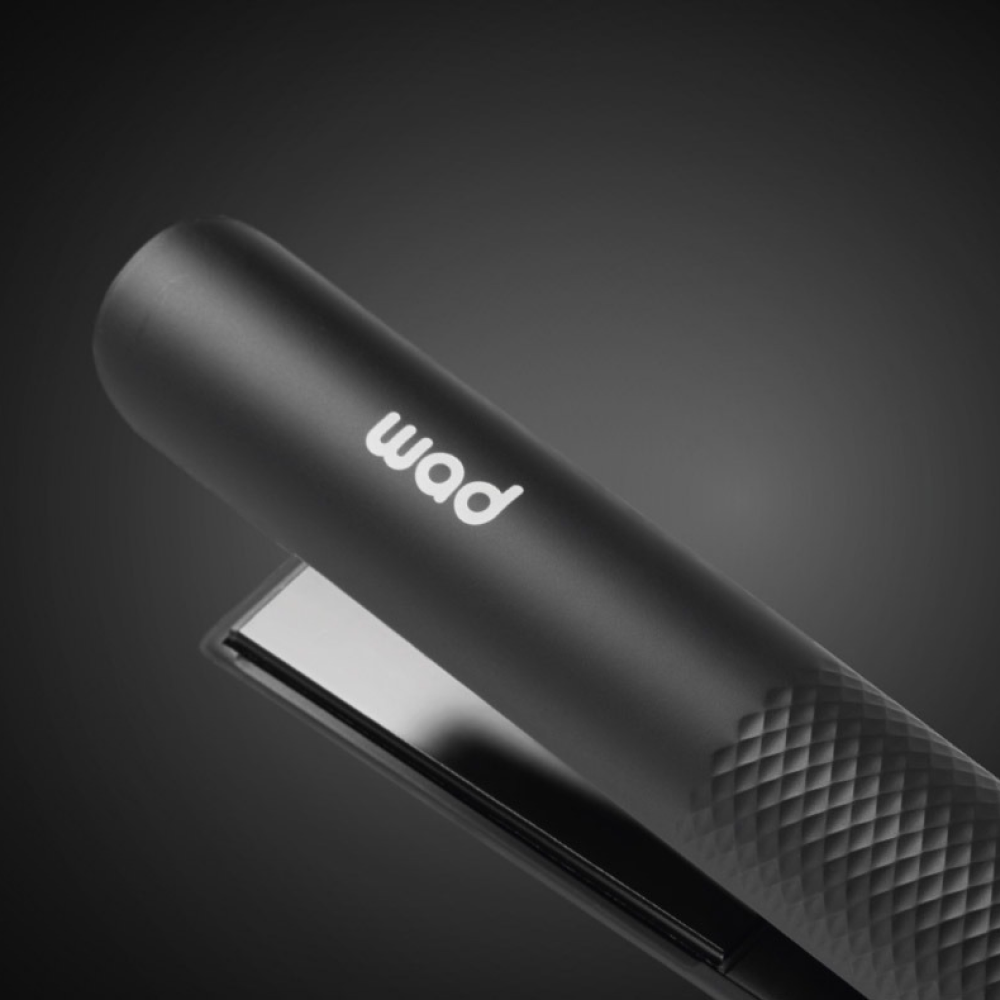Wad Professional Beauty Energy Straightener Black-Hair Straightener-Beauty and hair supply
