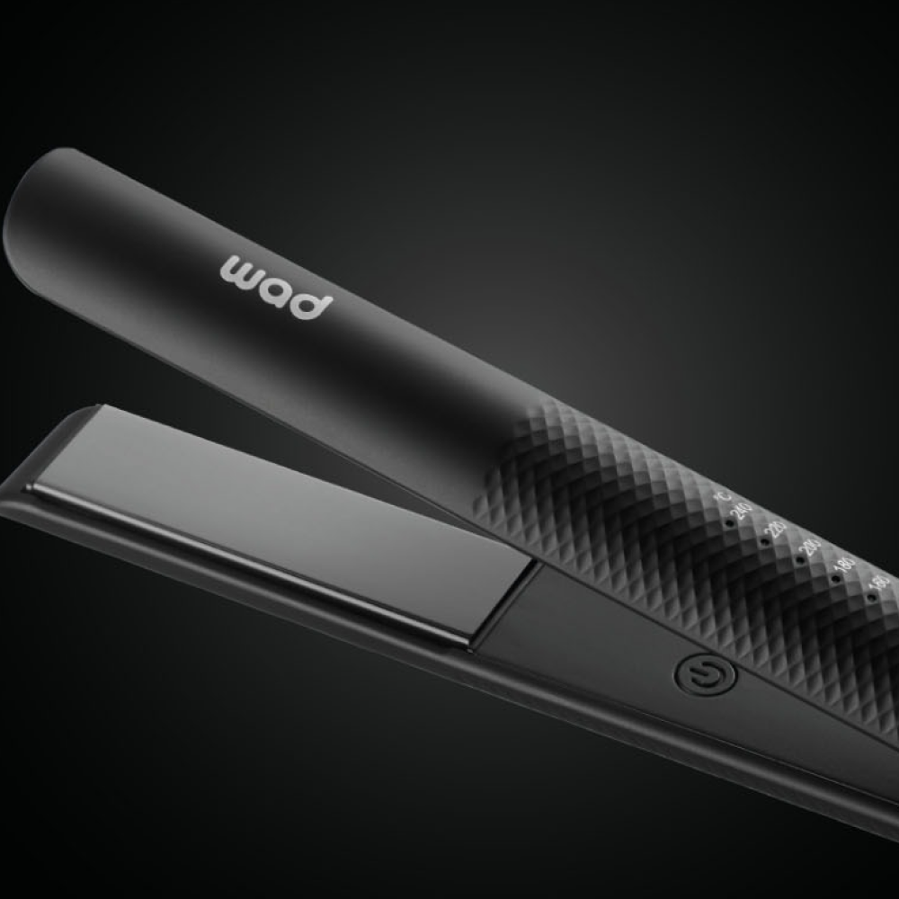 Wad Professional Beauty Energy Straightener Black-Hair Straightener-Beauty and hair supply