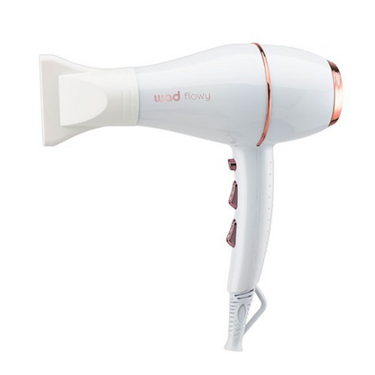 Wad Professional Beauty Hair Dryer Flowy White-Hair Dryer-Beauty and hair supply