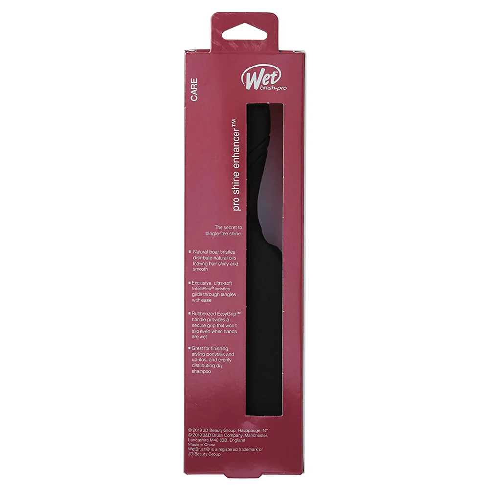 Wet Brush Cepillo Professional Pro Shine Enhancer Black-All-Beauty and hair supply