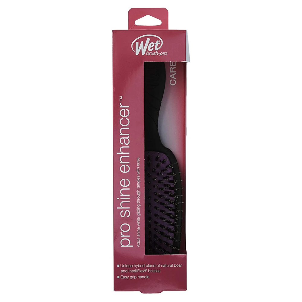 Wet Brush Cepillo Professional Pro Shine Enhancer Black-All-Beauty and hair supply