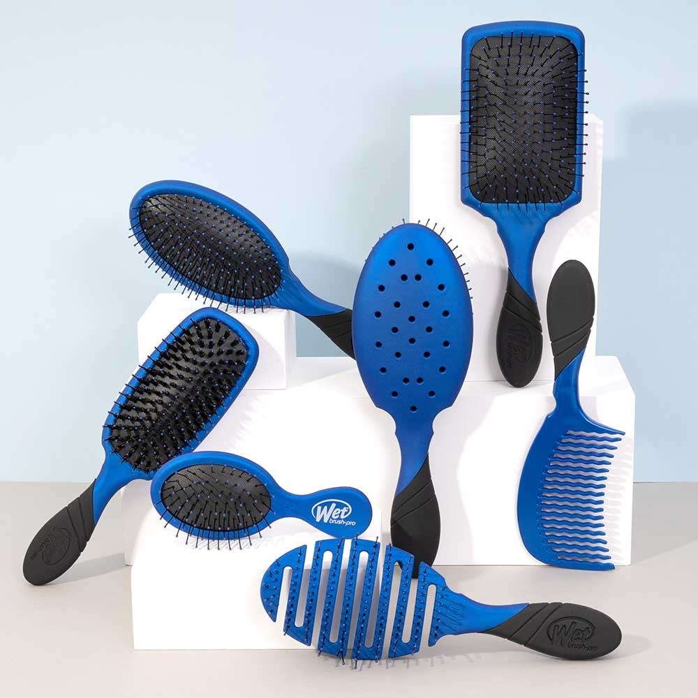 Wet Brush Pro Paddle Detangler - Royal Blue-All-Beauty and hair supply