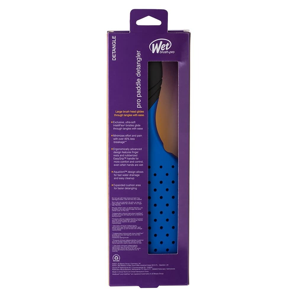 Wet Brush Pro Paddle Detangler - Royal Blue-All-Beauty and hair supply