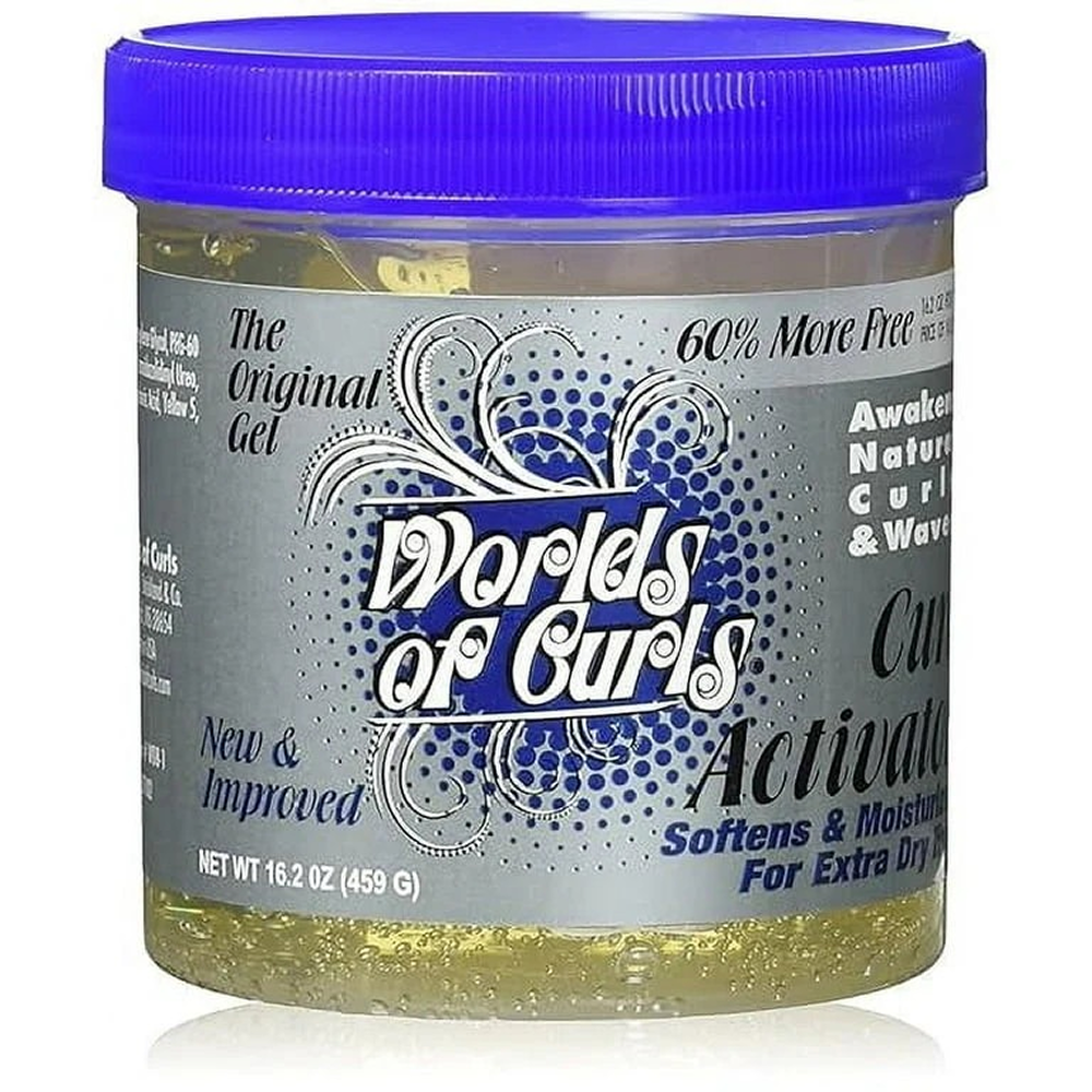 World of Curls Gel Extra Dry 16 oz-All-Beauty and hair supply