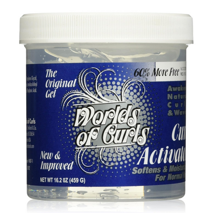 World of Curls Gel Regular 16 oz-All-Beauty and hair supply