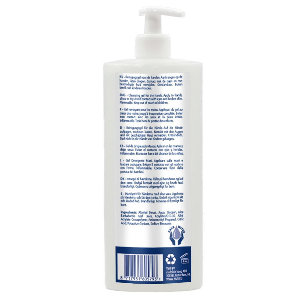 Yari Cleansing Handgel 1000ml-All-Beauty and hair supply