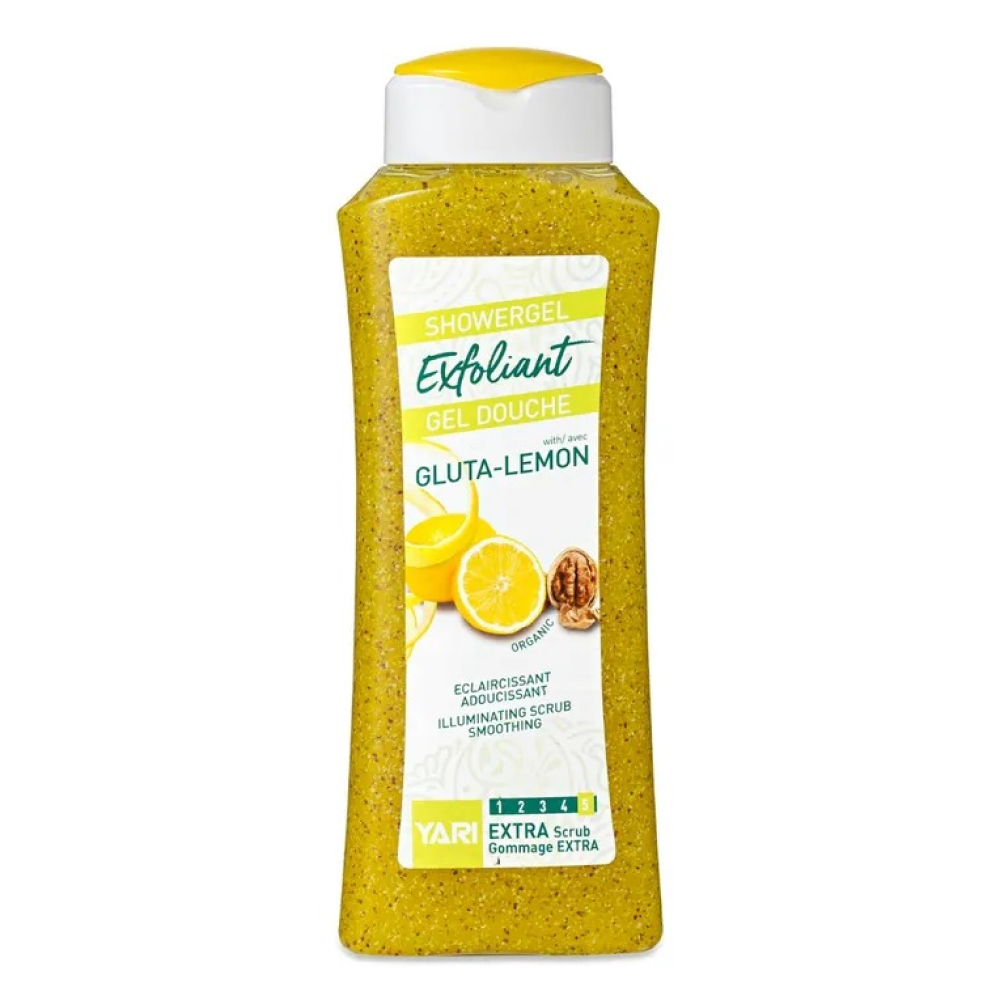 Yari Exfoliant Showergel Gluta-Lemon 500ml-All-Beauty and hair supply