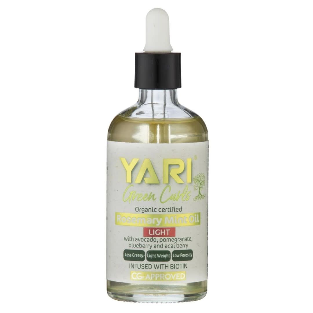 Yari Green Curls Rosemary Mint Oil Light 100ml-Hair Oil-Beauty and hair supply