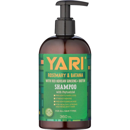 Yari Rosemary & Batana Shampoo 360ml - Beauty and Hair Supply
