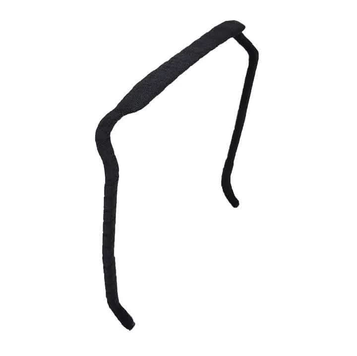 Zazzy Bandz Black Wrapped-Headband-Beauty and hair supply