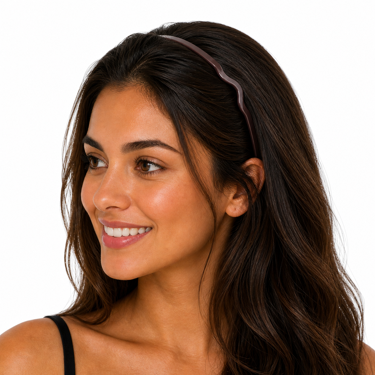 Zazzy Bandz Espresso-Headband-Beauty and hair supply